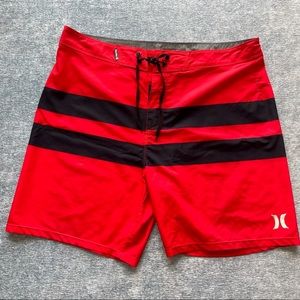Hurley Phantom Red Boardshorts